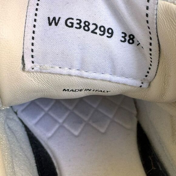 CHANEL Interlocking CC Logo Tweed Athletic Sneakers 38.5 - Picture 9 of 12